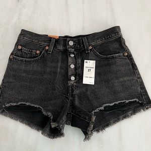 Levi 501 denim shorts